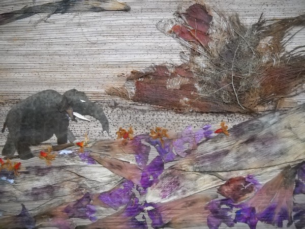 Elephant On Steep Road