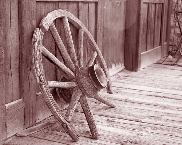 Broken Wagon wheel
