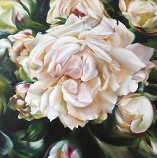 Marcella Kaspar_The Gift2_40x40cm_oilongessoboard_