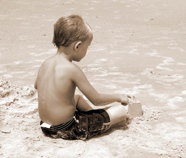 Boy on the beach