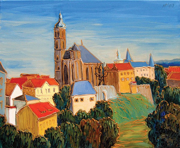 Kutna Hora . Panorama. 