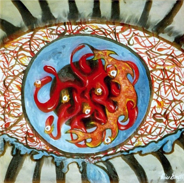  Tribal Eye - 1996 - 24x24in - Oils
