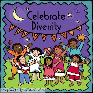 Celebrate Diversity by Farah Aria