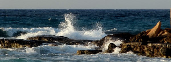 Rough sea