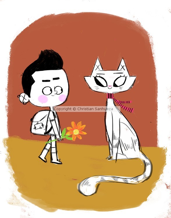 Kiddo and kittie colors