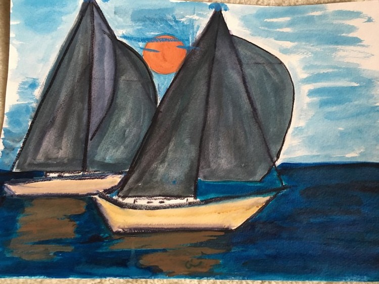Boats in the crepuscule