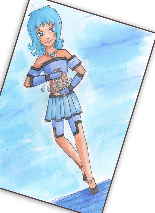 Olia : water mage