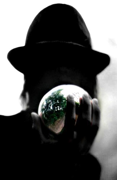 The whole world in a hand.