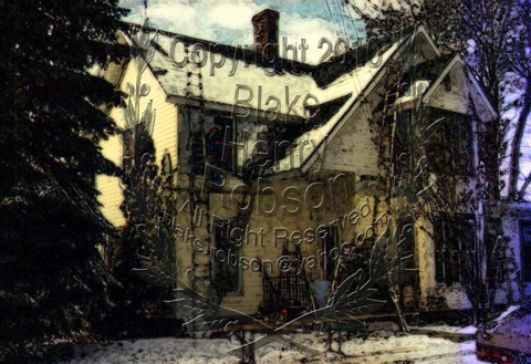 Ohio home doing some winter remodeling work