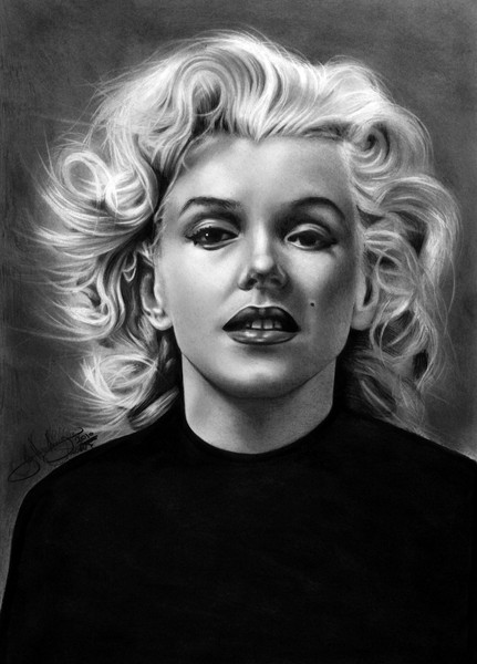 Norma Jean drawing
