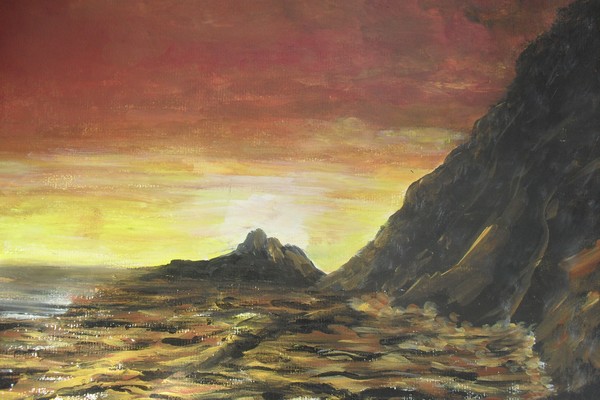 the cliffs