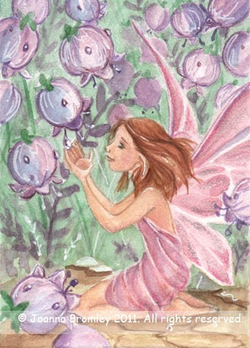 ACEO Dew of the Valley