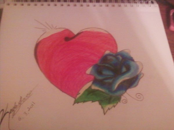 The rose of my heart