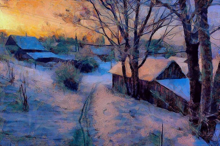 Purple morning
