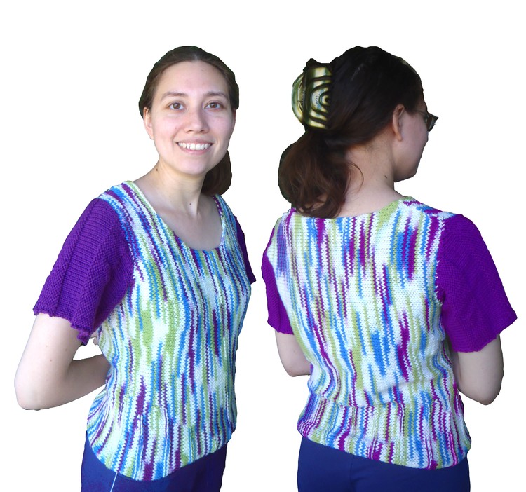 Knit Cotton Tee, 2015