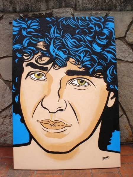 Miguel Abuelo 120 x 80 cm Acrilico sobre lienzo