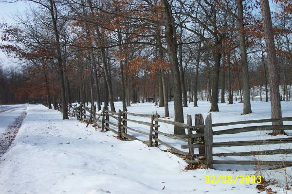 split rail fence