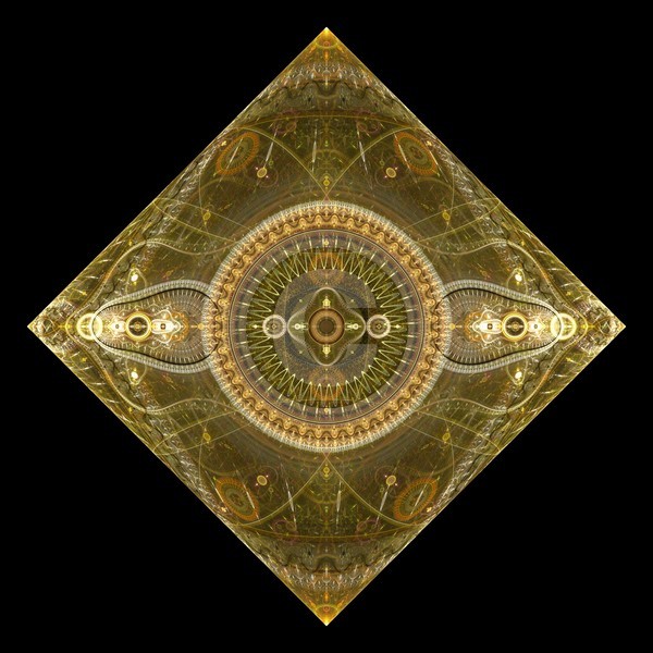 Diamond Pattern Abstract Fractal Design