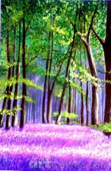 Bluebells in Spring