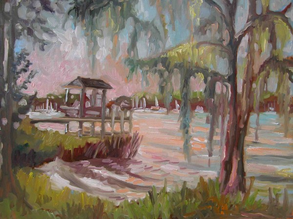 Cypress sunset