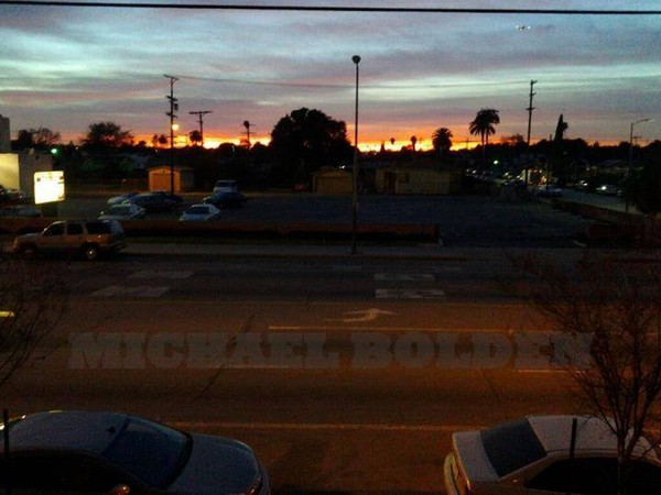 Urban sunset