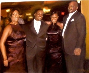 Completed Commissione Family Portrait