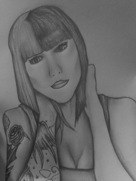 tattooed chick