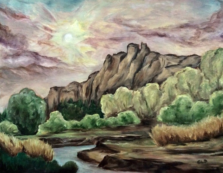 Gunnison Castles Side View