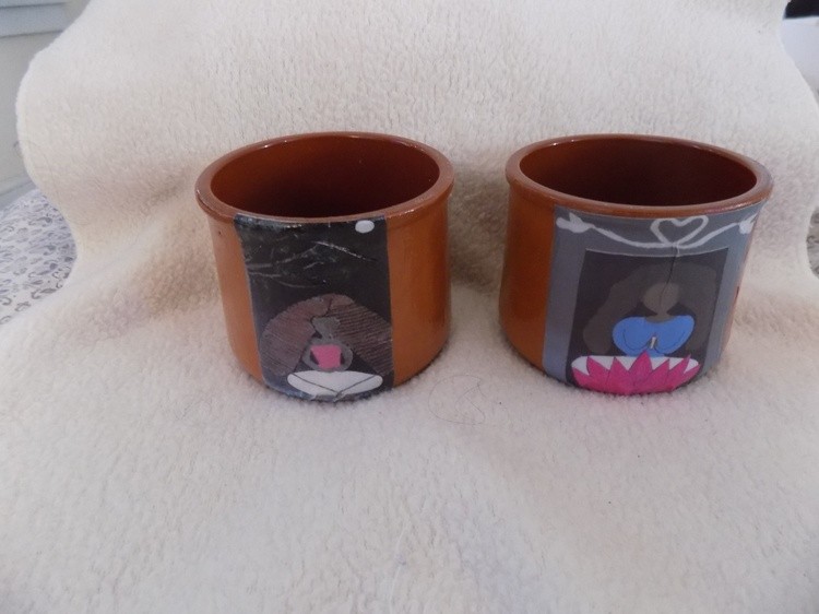 UpcycledClay Jars