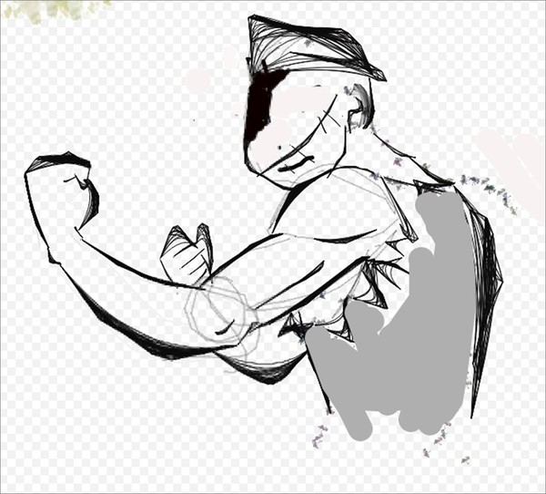 Fighter @ CrowdPainting.com