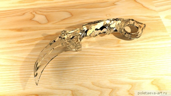 Glass knife