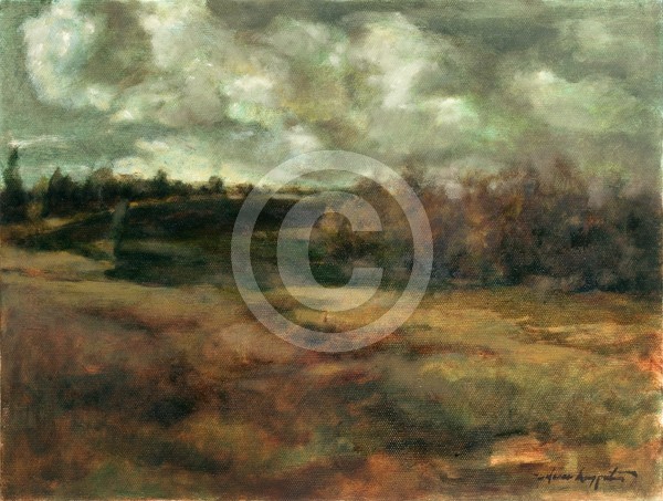 Aufruhr 40x30 oil on canvas