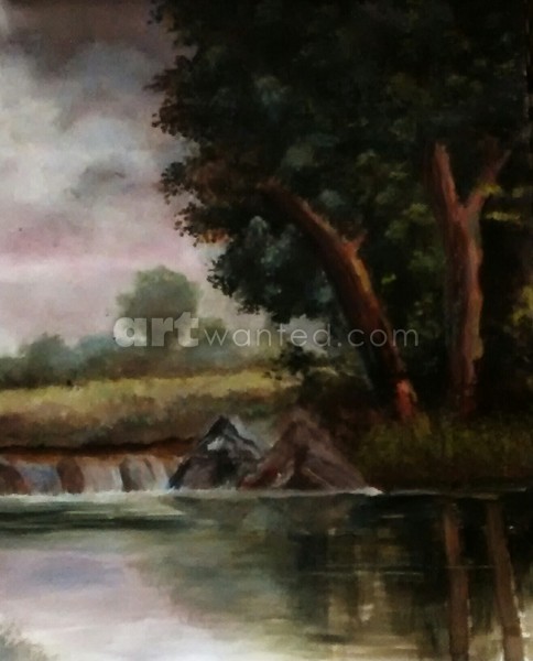 Lakeside tree