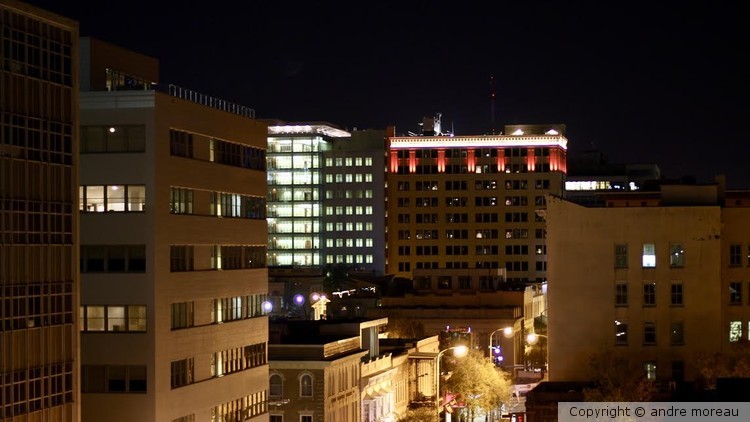 city lights Baton Rouge