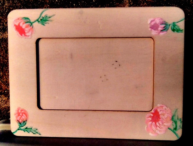 Floral Photo Frame