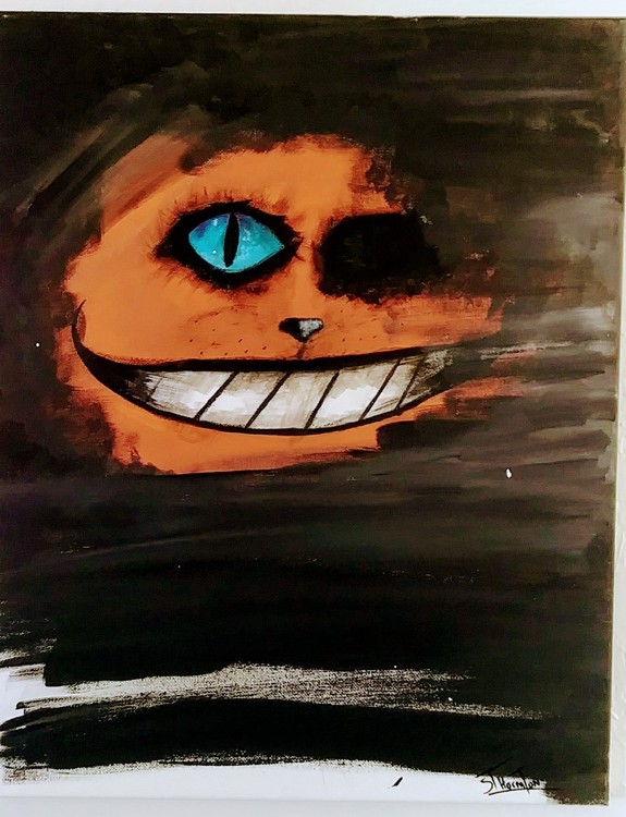 Cheshire cat In Hiding