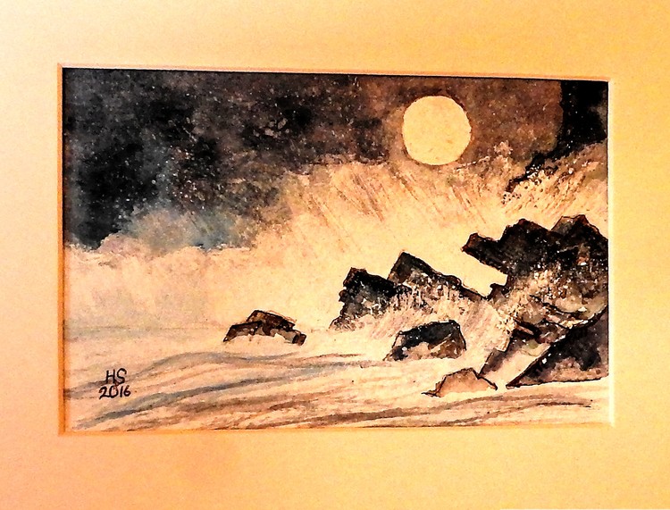 stormy sea 