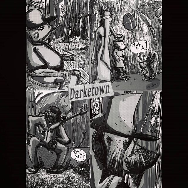 Animals of the deep woods