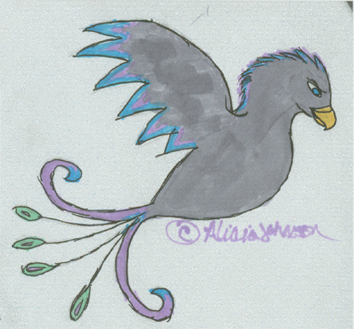 Coloured Version of the phoenix-thing