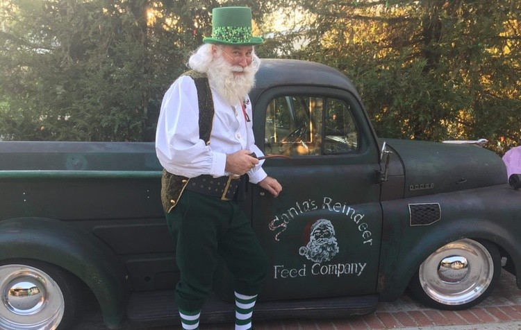 santa in USA