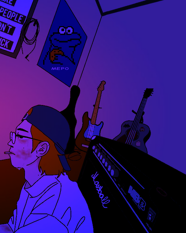 THE ROOM - artist Anh Konge, 2021.