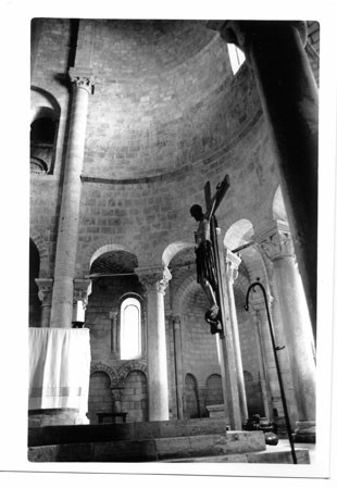 in a church