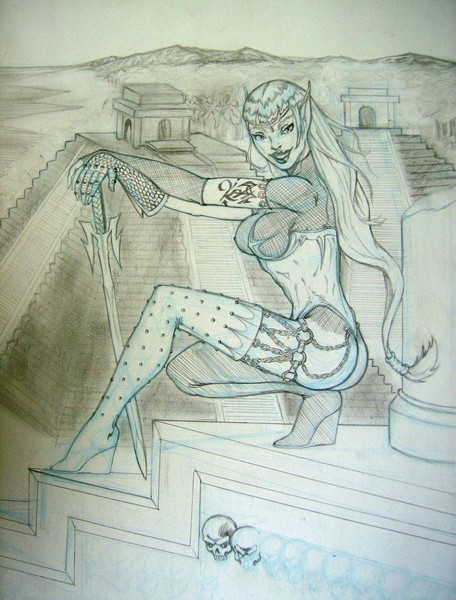 Adventurous Elfin' Lore Pin-Up