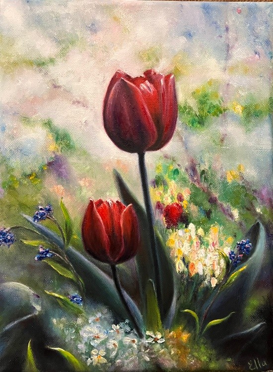 Spring is in the air. 