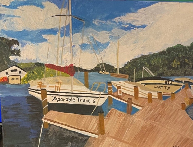 Dock painting