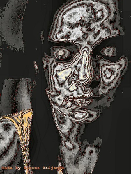 Portret with effect