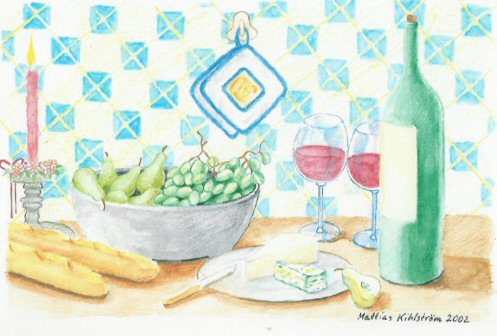 Wine and bread