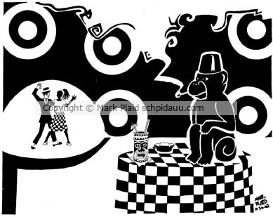 Swank Smokin' Monkey with Fez