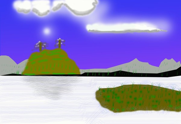 Island in the Moonlight