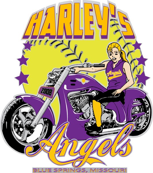 Harley's Angels-pin